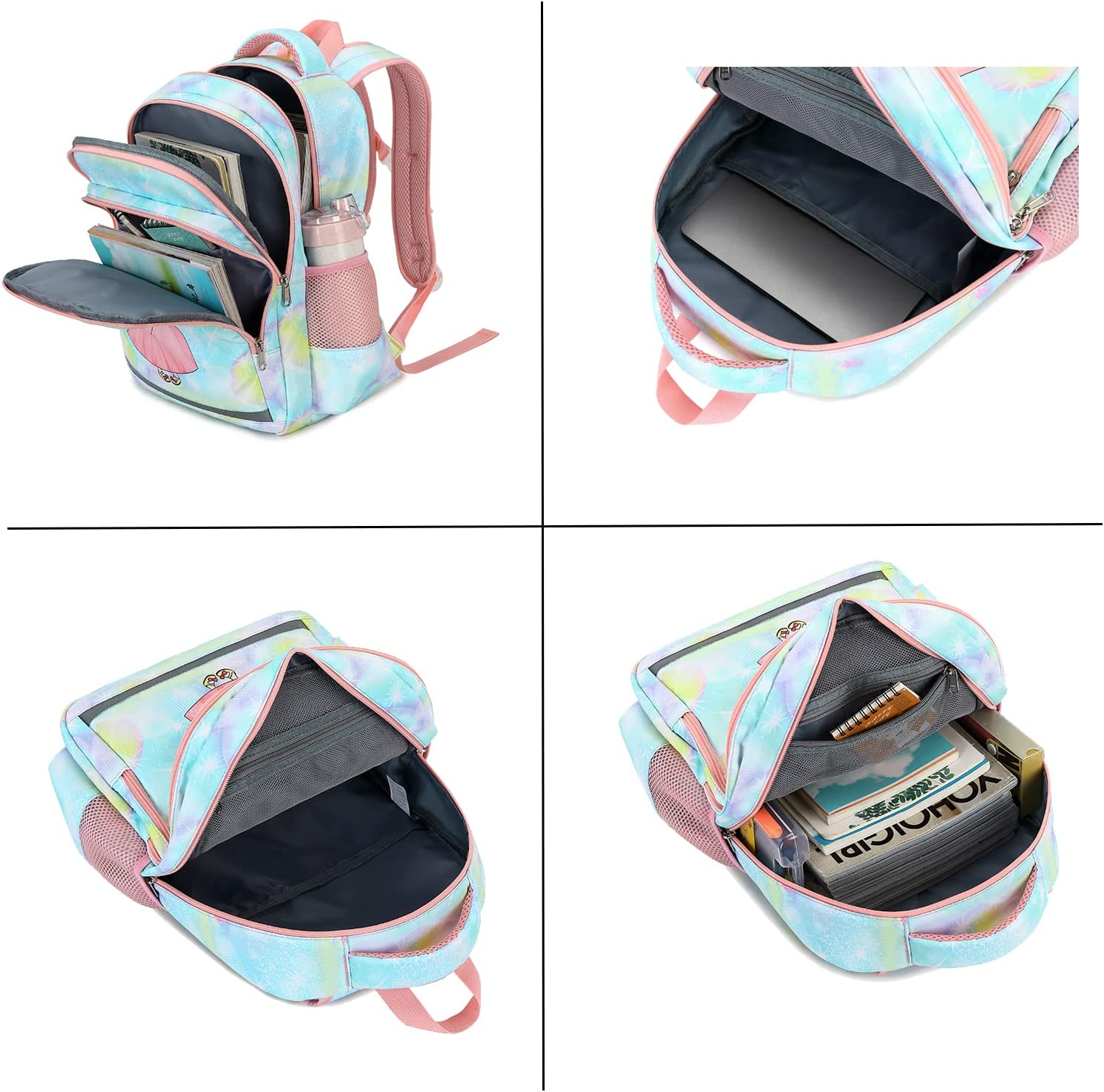 Mochila De Princesa Con Lonchera Y Cartuchera