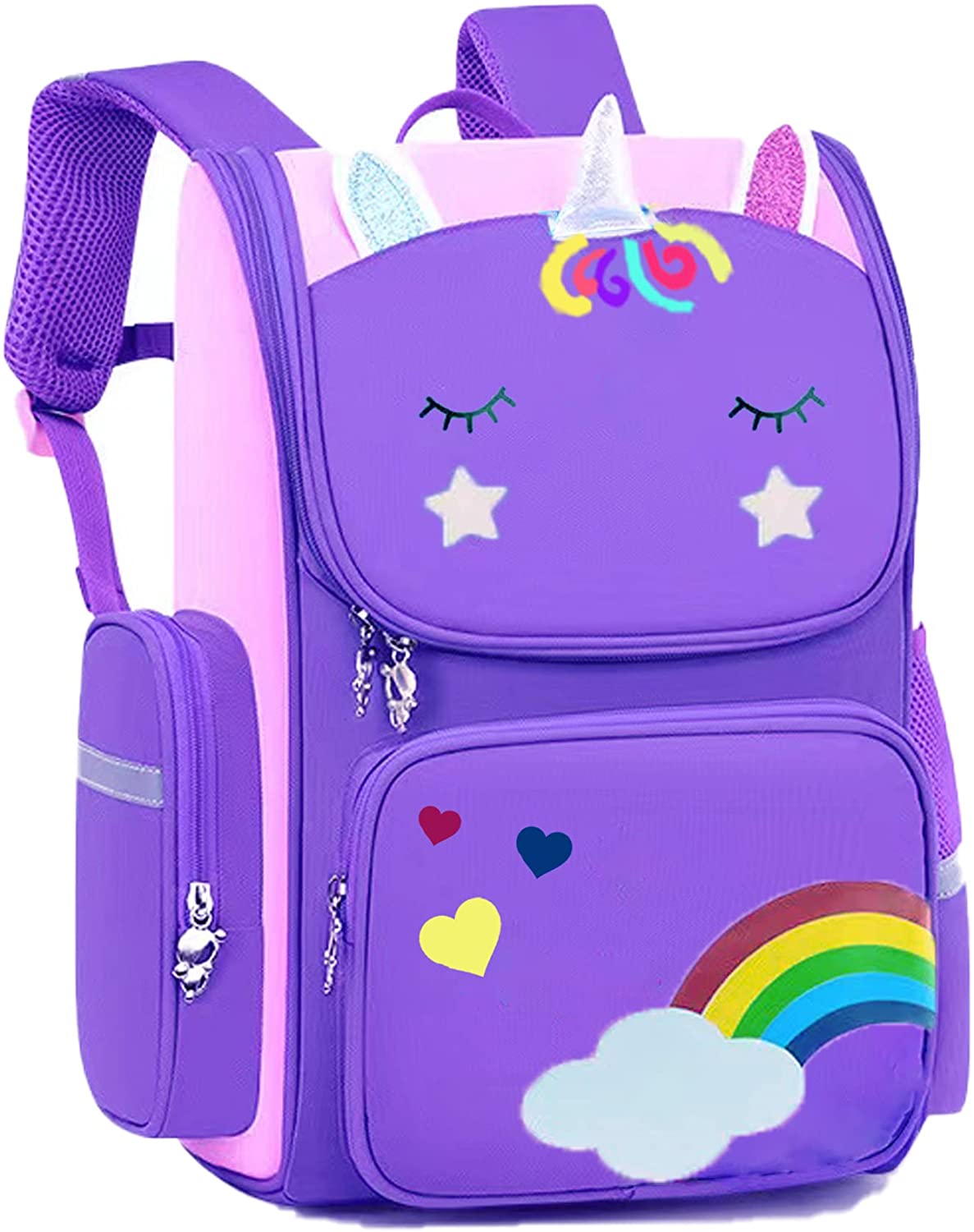 Mochila Infantil Unicornio con Reflectores