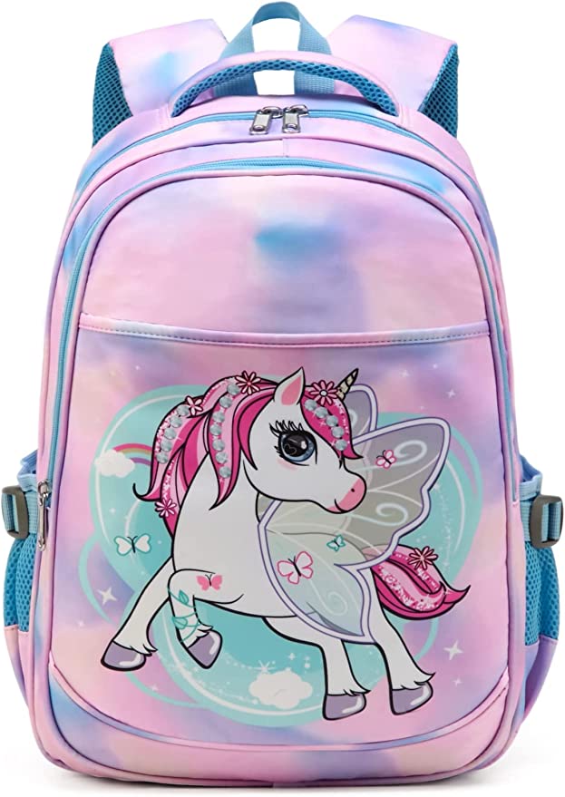 Mochila Infantil Unicornio Gran Capacidad