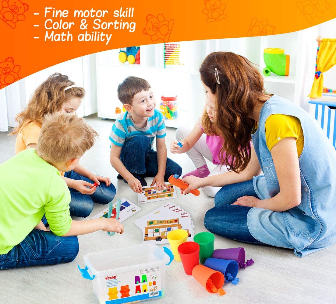 Juego De Aprendizaje Y Clasificación De Color