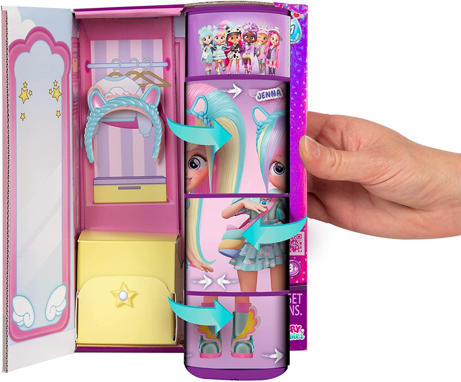 Muñeca Bff Cry Babies 20 Cm De Alto 9 Sorpresas