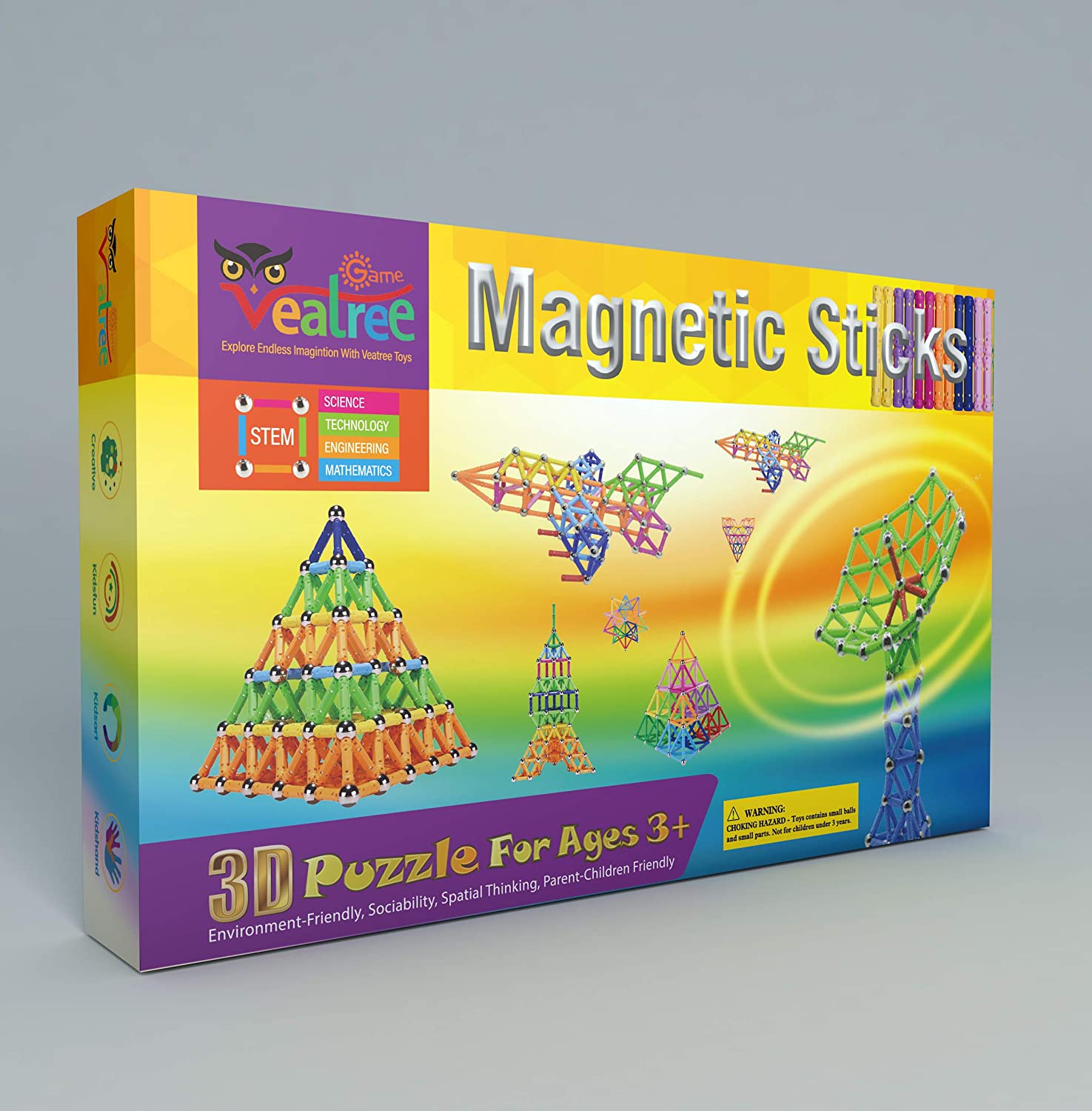 Magnetic Sticks 160 Piezas