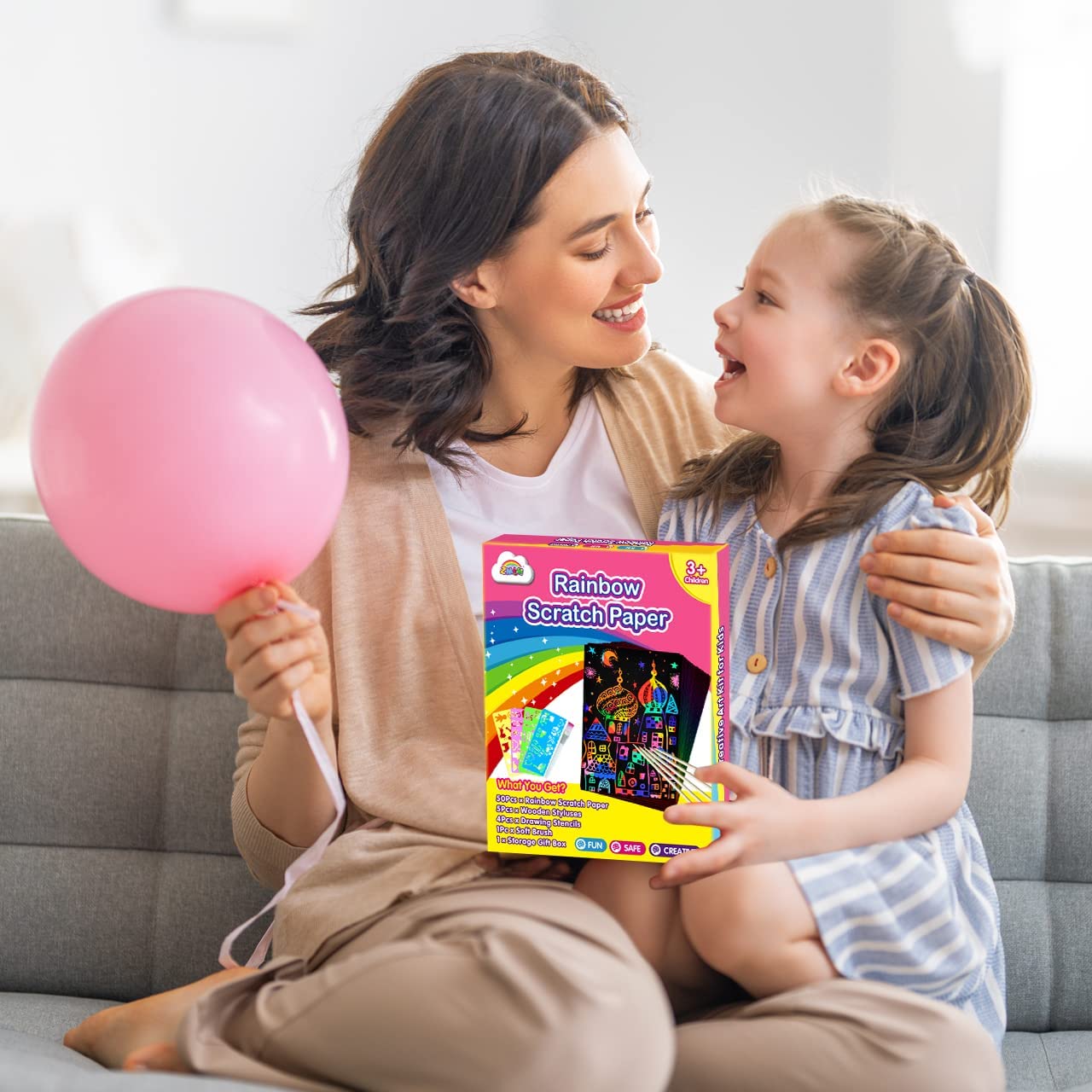 Juego De Papel Mágico Para Rascar Y Descubrir