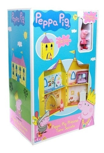 Peppa Pig Torre Secreta Con Figura Peppa Pig princesa