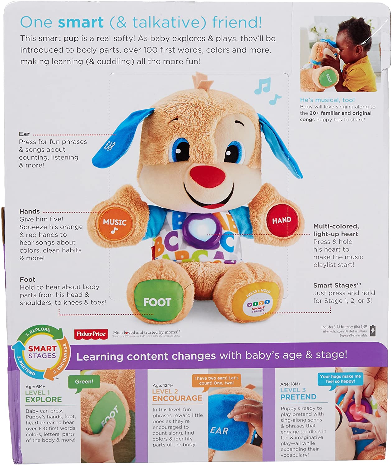 Puppy Laugh & Learn Fisher Price