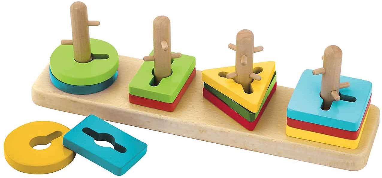 Puzzle De Madera Juego De Encastre Edushape Crazy Stick