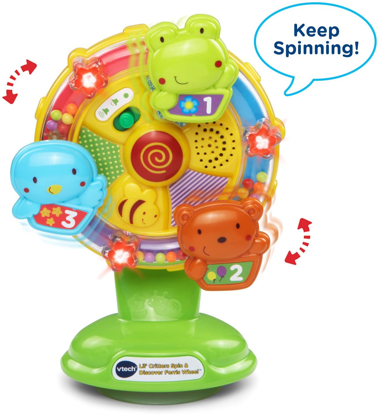 VTech Girar y aprender la rueda magica con luces y sonidos