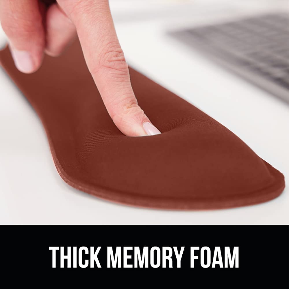 Reposamuñecas espuma viscoelástica para teclado y mouse