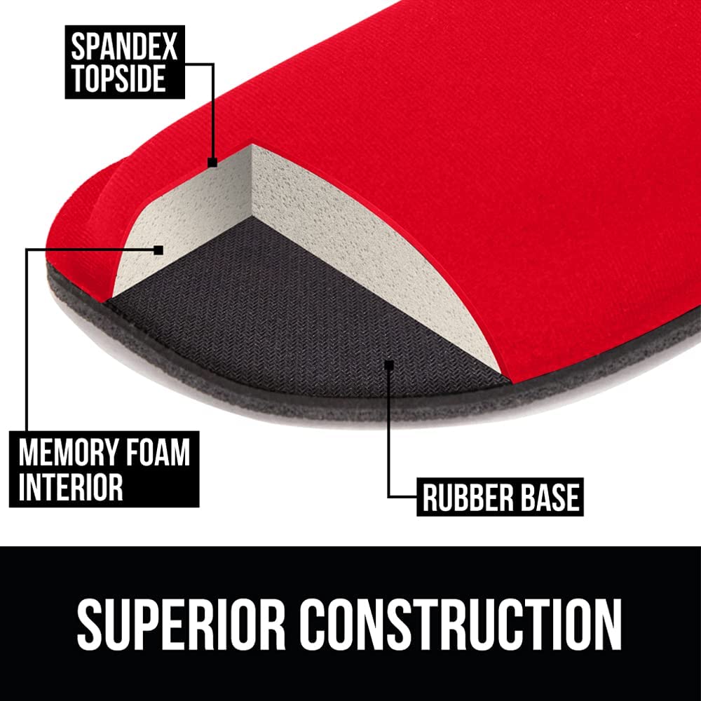 Reposamuñecas espuma viscoelástica para teclado y mouse