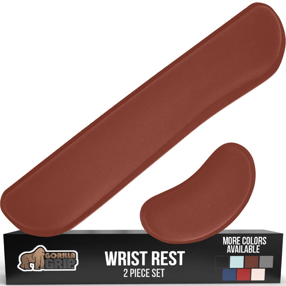 Reposamuñecas espuma viscoelástica para teclado y mouse