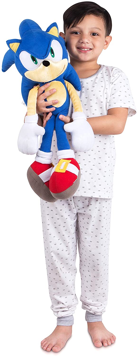 Sonic Peluche Microfibra suave Sonic el erizo