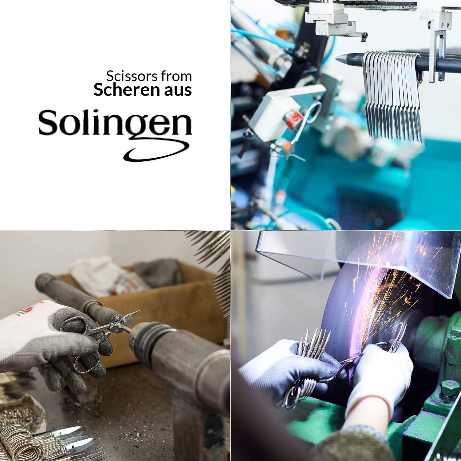 Tijeras Para Cutículas Hoja Curvada Con Estuche