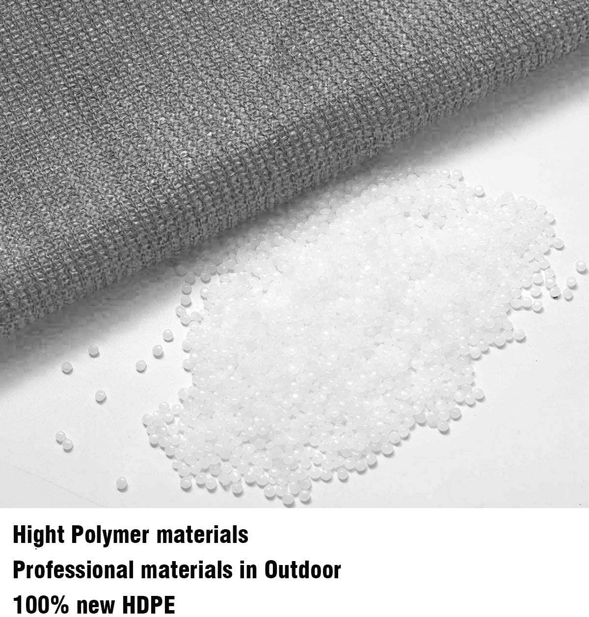 Toldo Rectangular Extra Fuerte Gris Tipo Vela