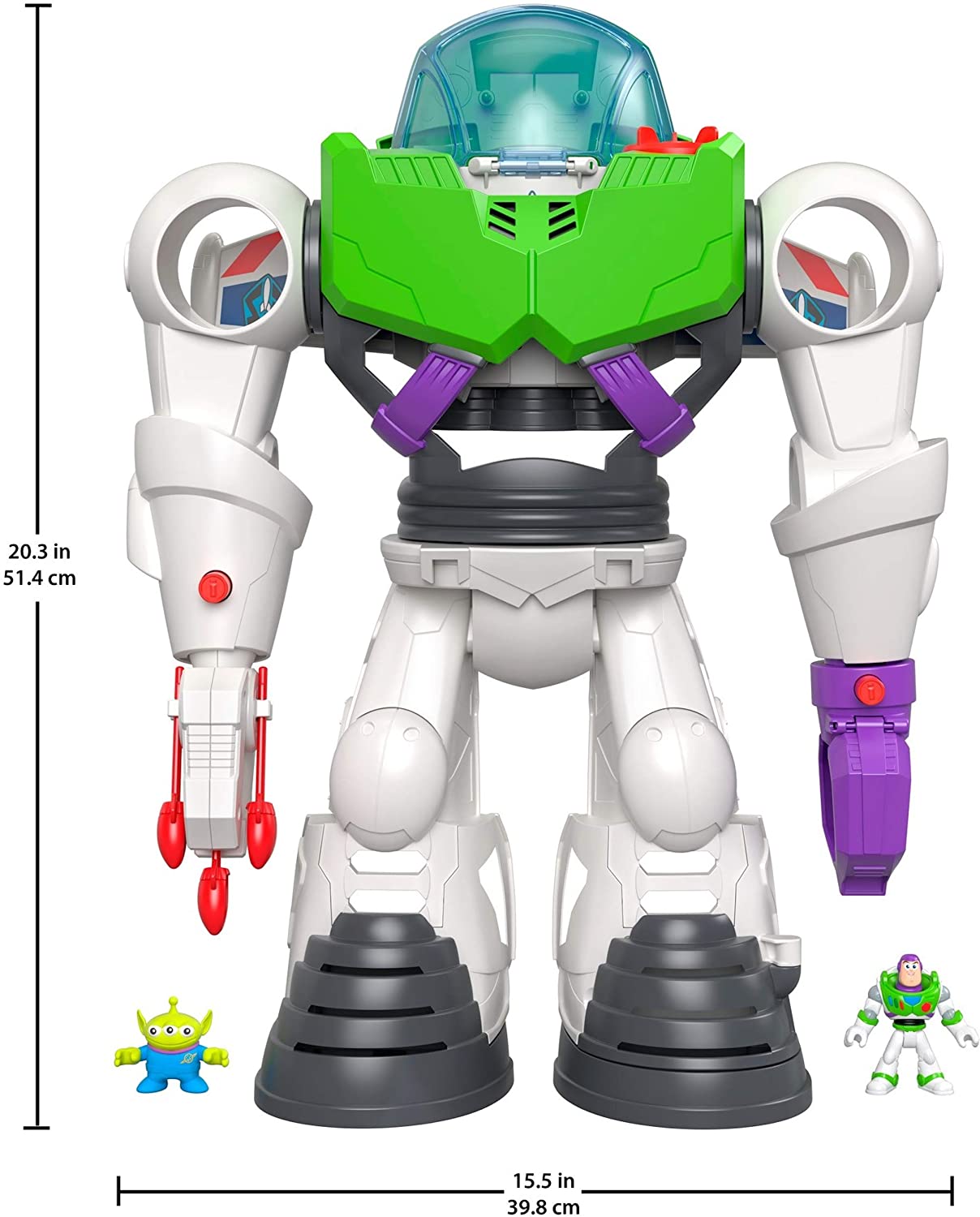 Toy Story Buzz Lightyear Robot Fisher Price Original