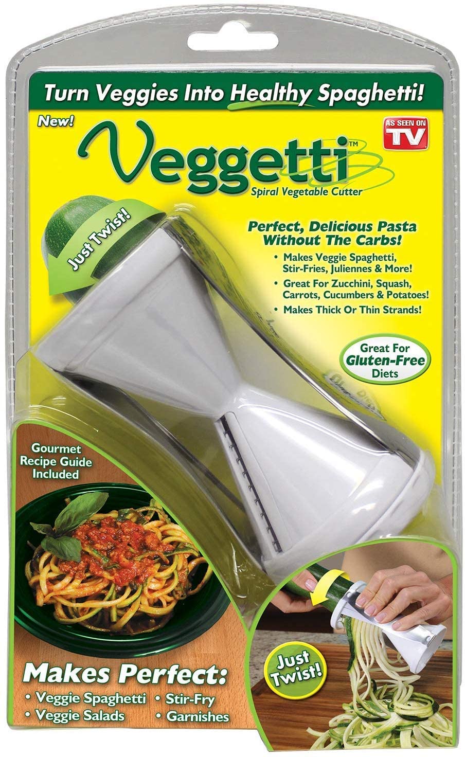 Cortador De Verduras En Espiral Veggetti