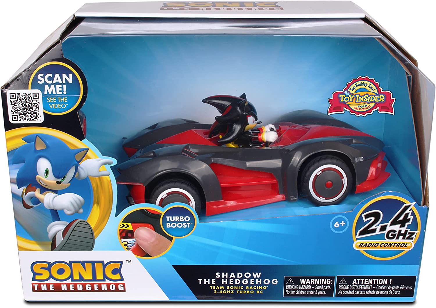 Sonic The Hedgehog Auto Control Remoto Original