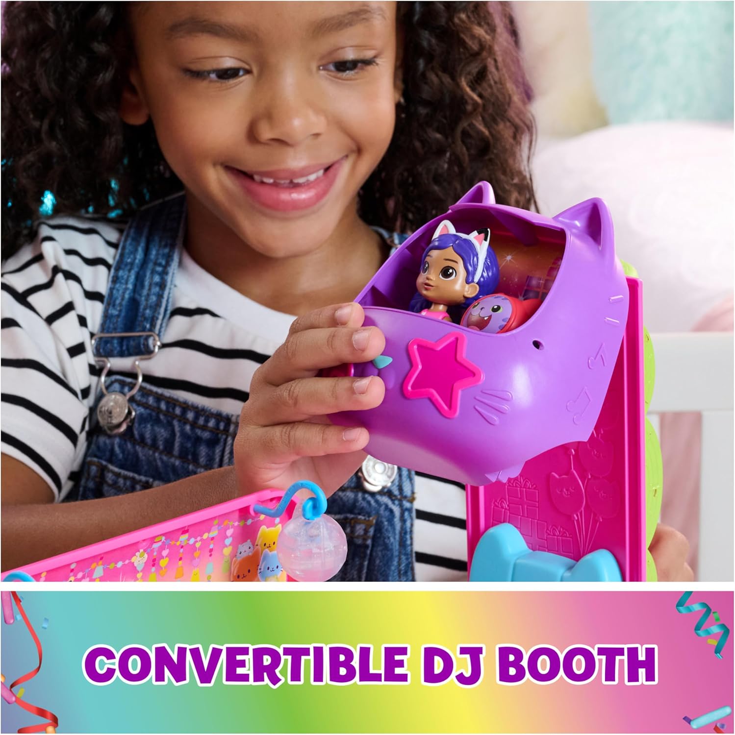 Gabby Dollhouse Autobus De Fiesta Y Accesorios