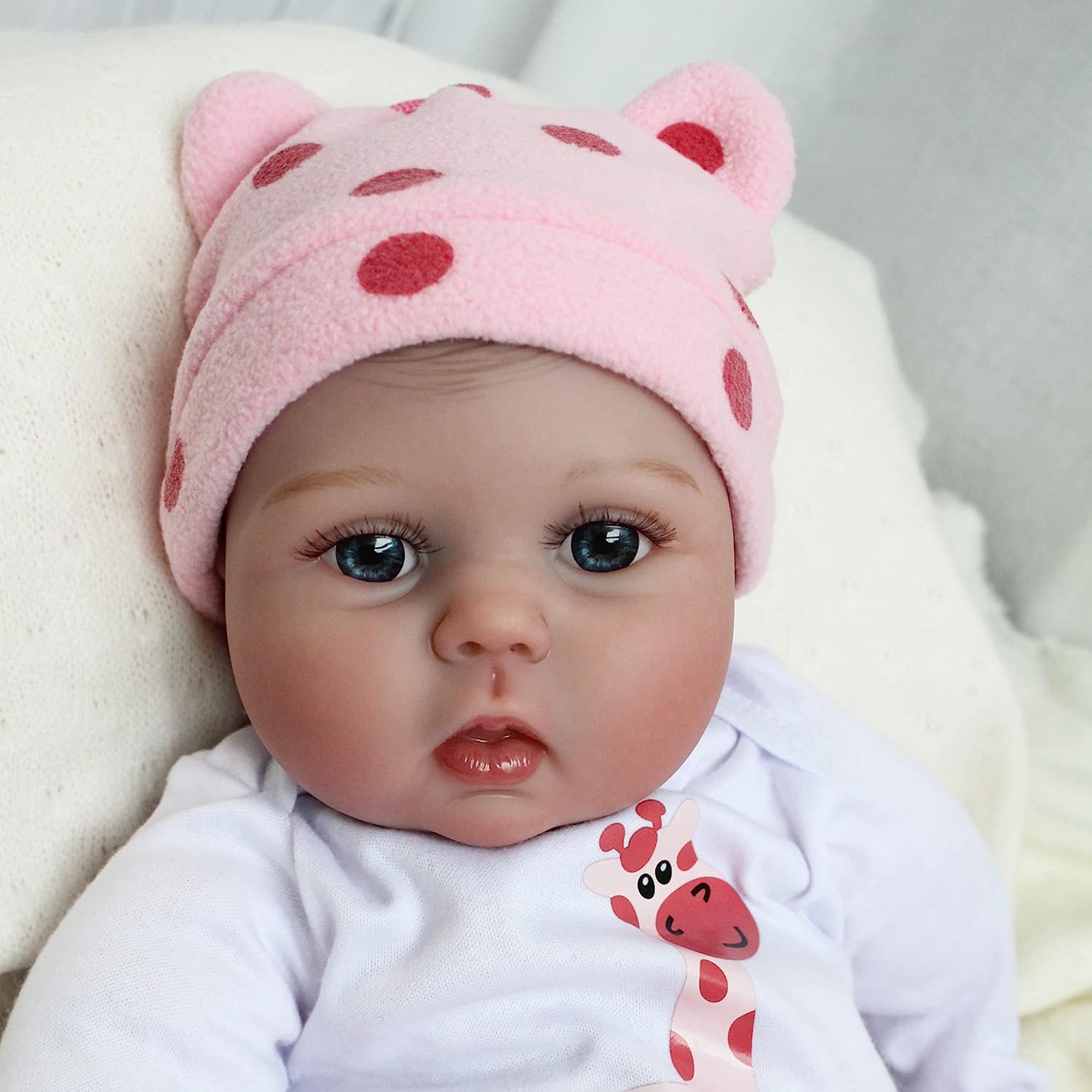 Bebe Reborn Bebote Realista de Silicona 46cm