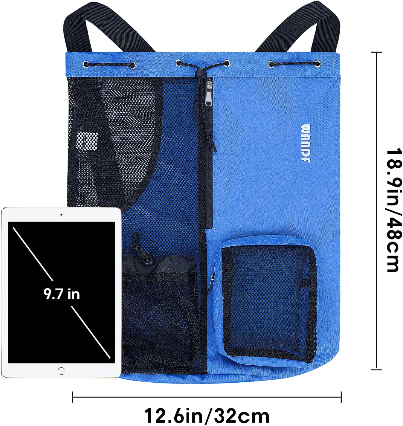 Mochila De Natación Y Playa Con Bolsillo Húmedo