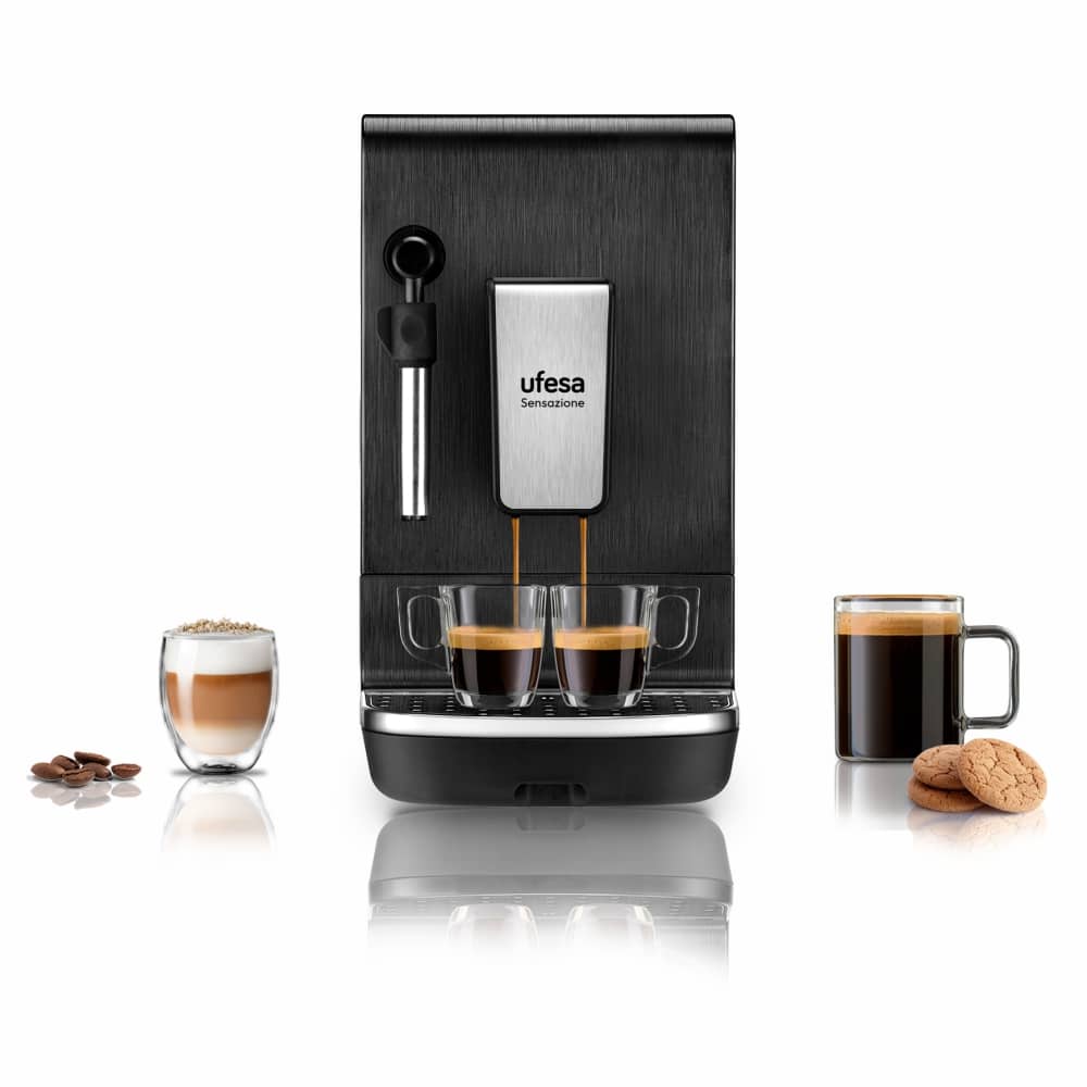 Cafetera Expresso Automatica Ufesa Sensazione