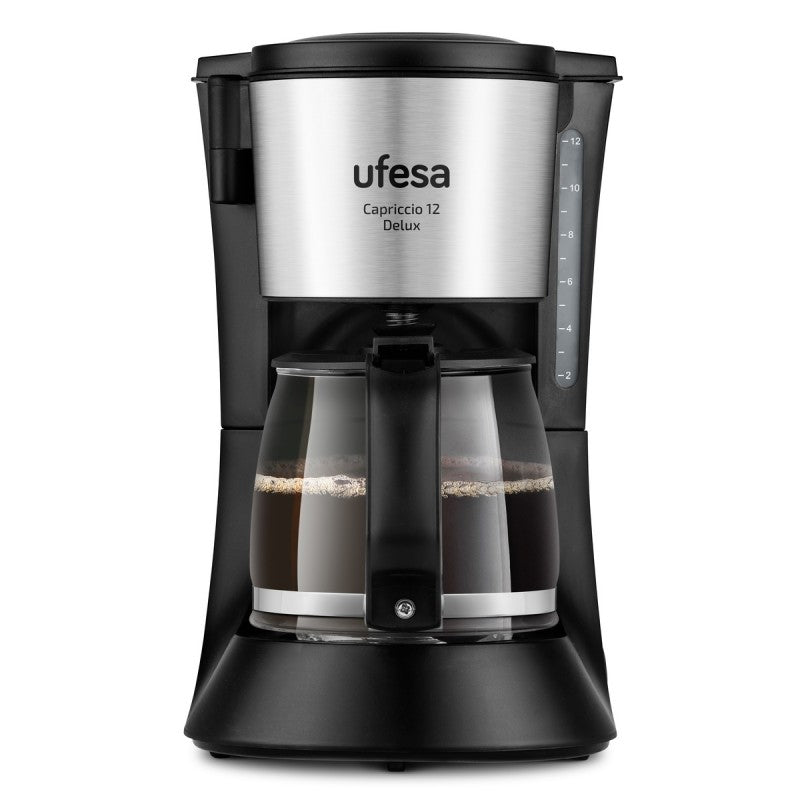 Cafetera Ufesa Goteo 12 Tazas Filtro Permanente