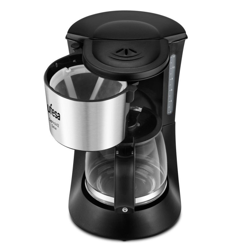 Cafetera Ufesa Goteo 12 Tazas Filtro Permanente
