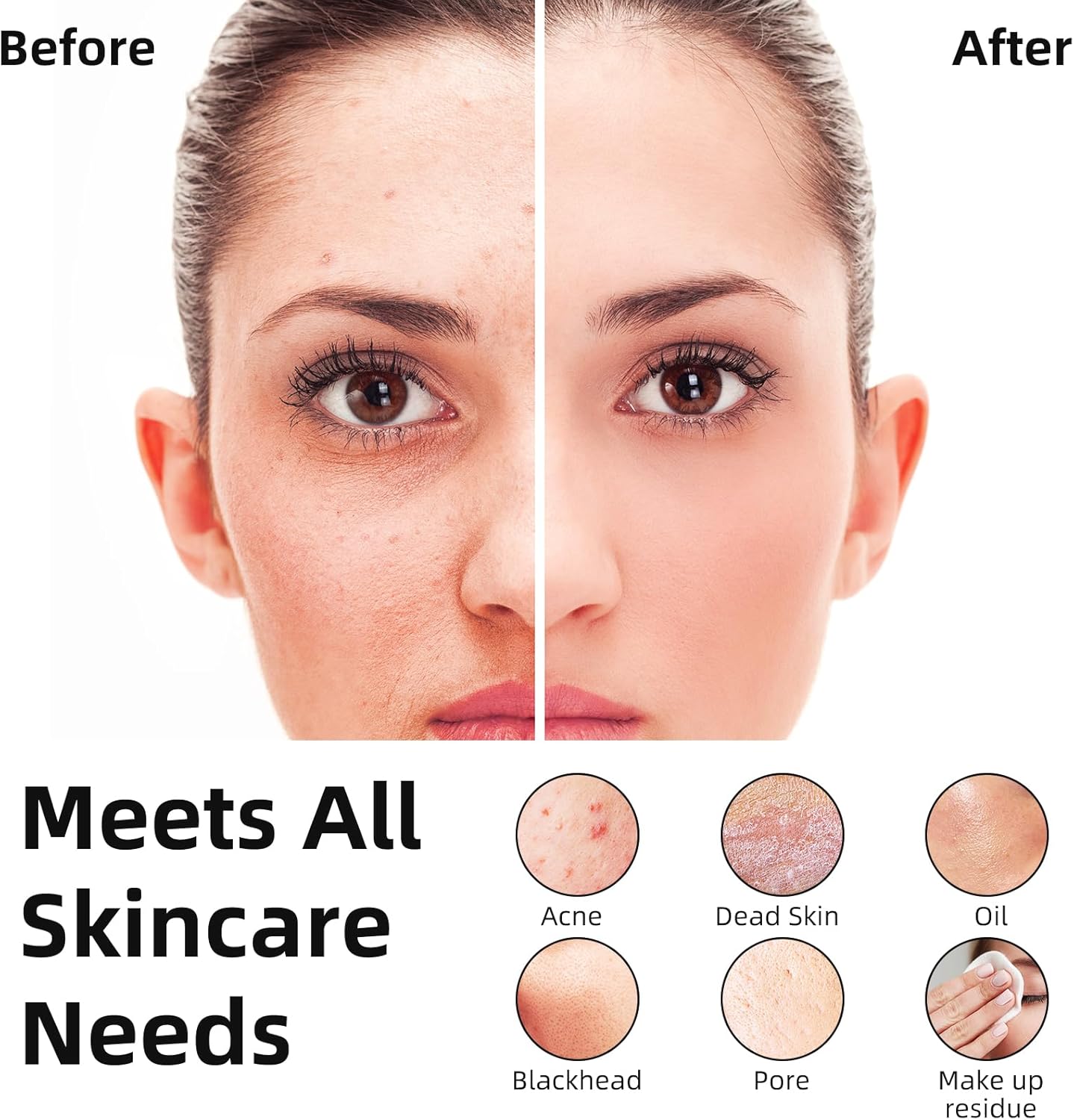 Cepillo De Limpieza Profunda Exfoliante recargable