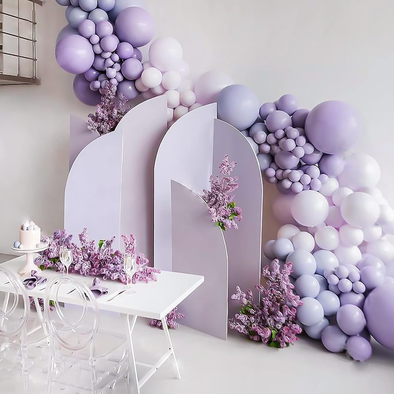 Arco Globos lisos De Diferentes Tamaños X105