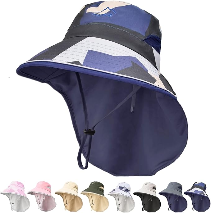 Sombrero De Sol Para Niños Protección Solar 50+