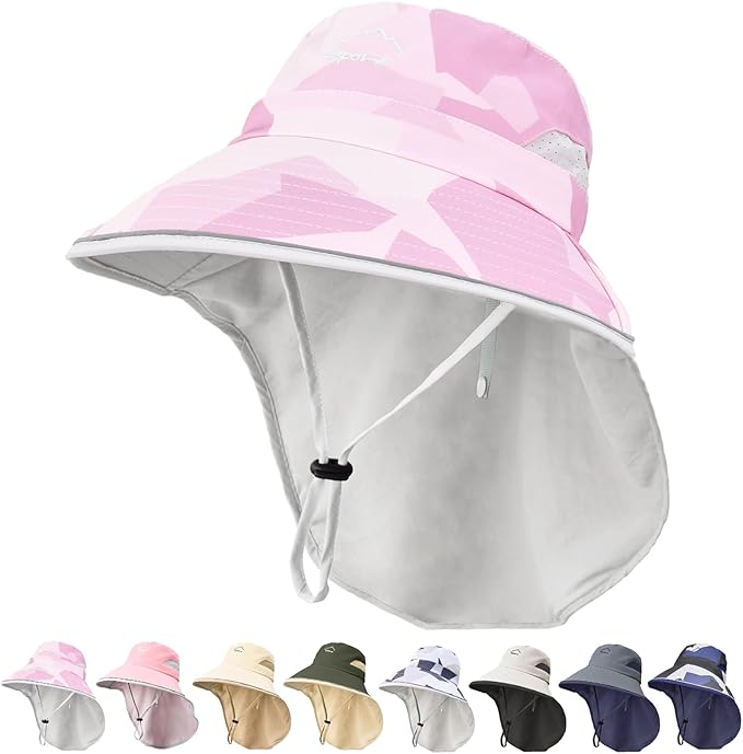 Sombrero De Sol Para Niños Protección Solar 50+