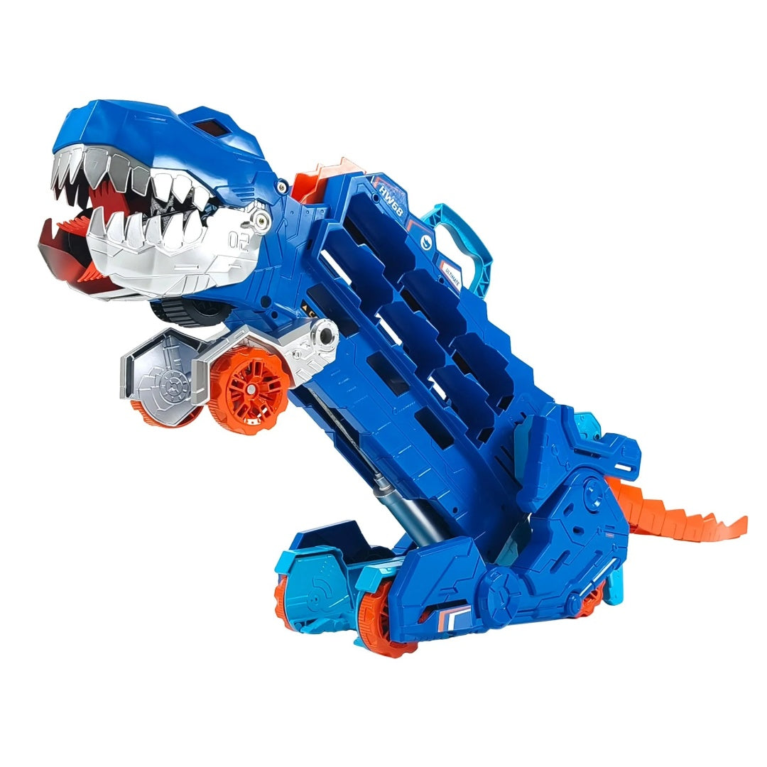 Hot Wheels City Pista Súper Remolque De T-rex