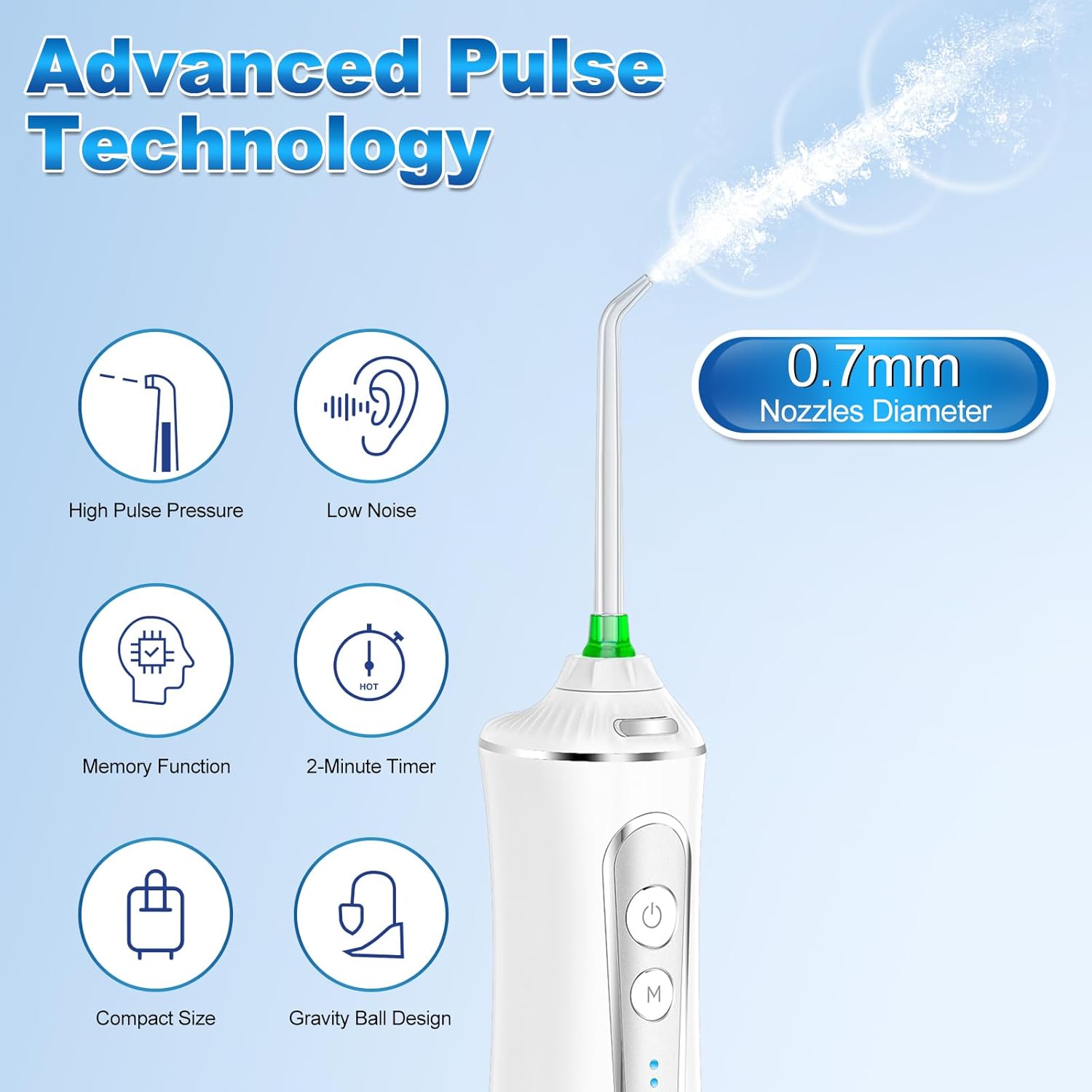 Limpiador Dental Hilo de agua Irrigador original