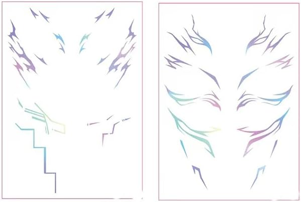 Juego De Kpop Demon Pulseras Aretes Y Tatuajes