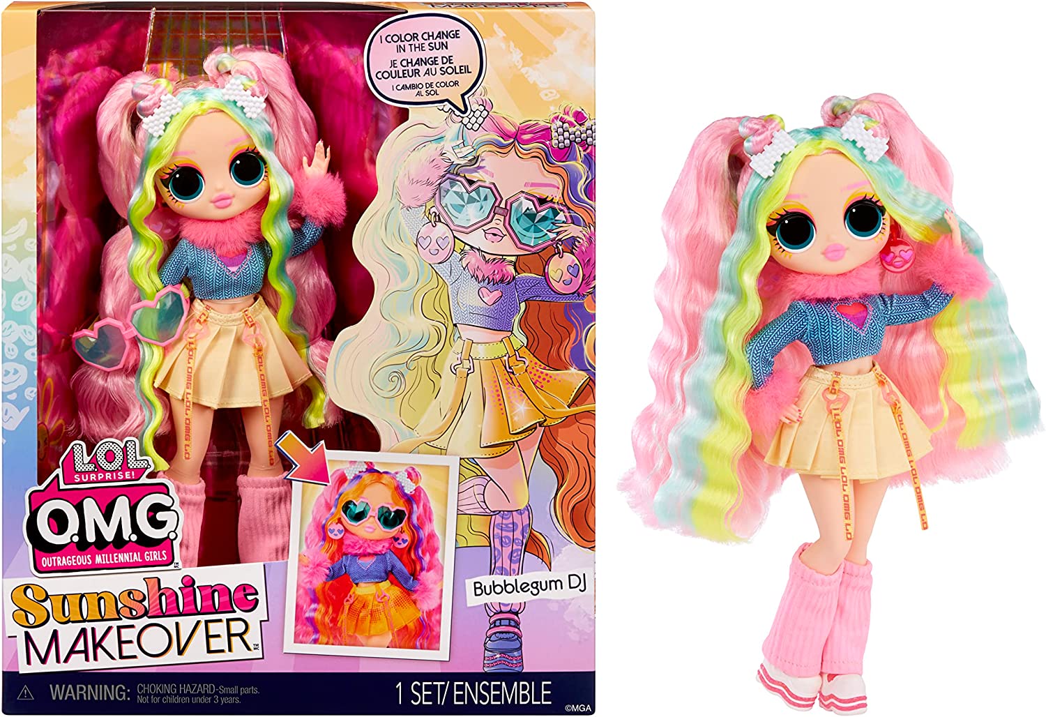 Lol Surprise Omg Sunshine Color Change Original