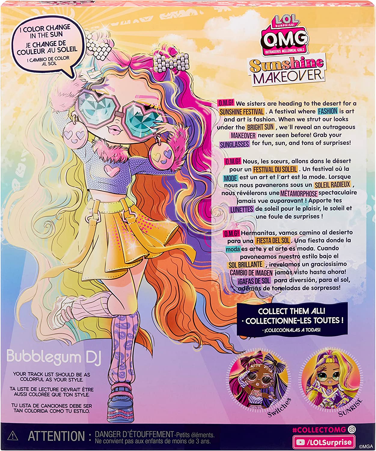 Lol Surprise Omg Sunshine Color Change Original