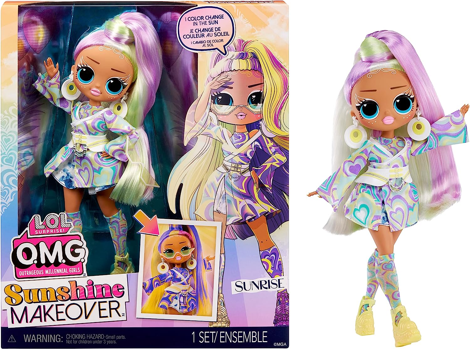 Lol Surprise Omg Sunshine Color Change Original