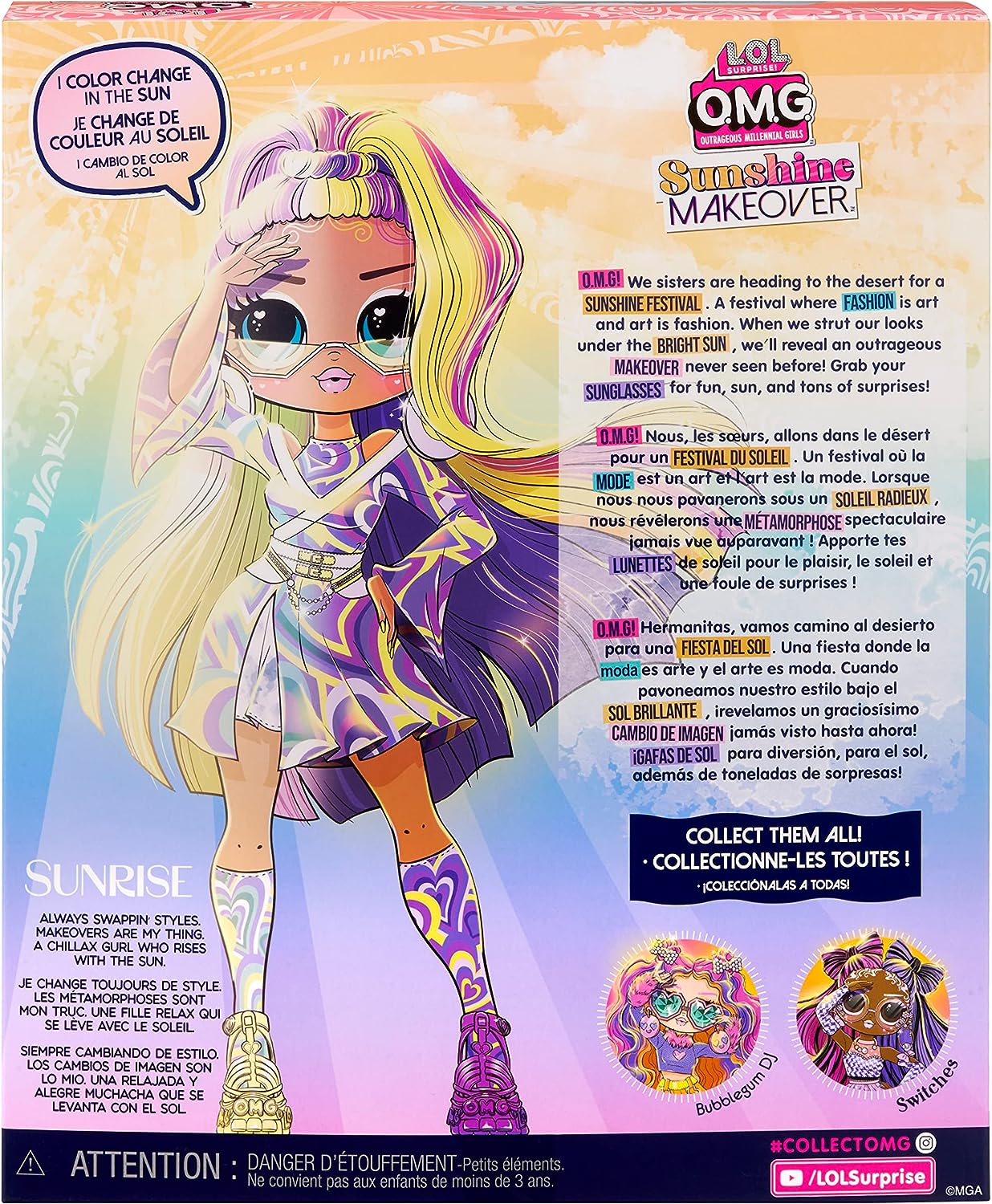 Lol Surprise Omg Sunshine Color Change Original