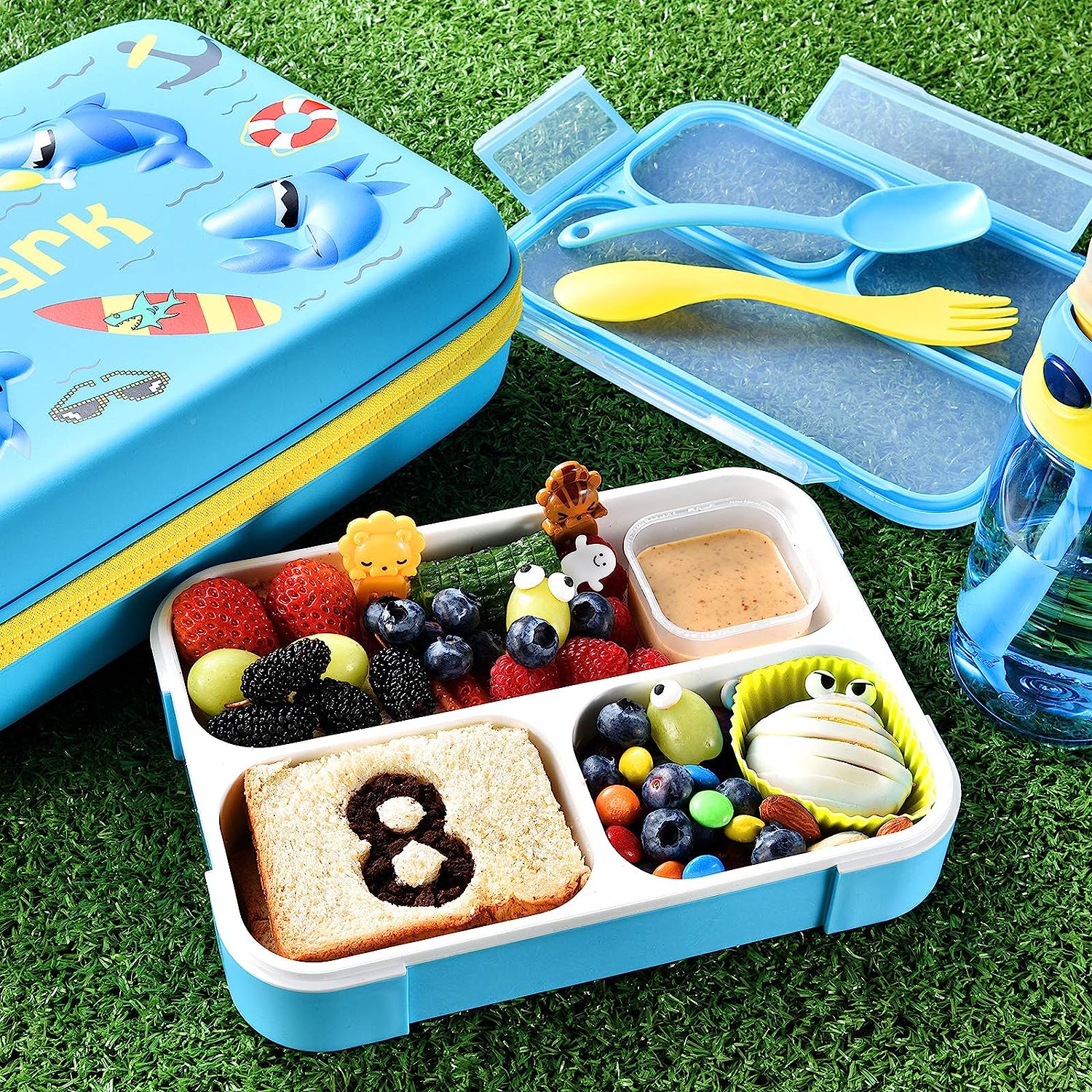 Lonchera 3d Infantil Varios Diseños Completa