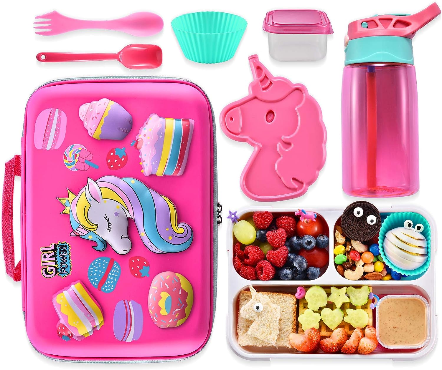 Lonchera 3d Infantil Varios Diseños Completa