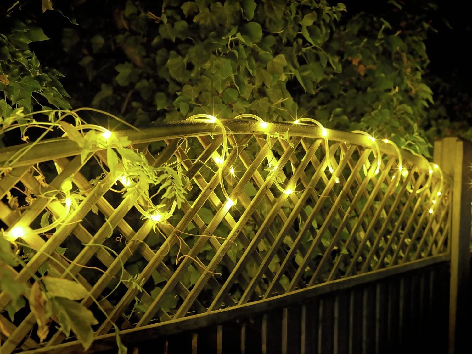 Manguera De Luz Solar Impermeable 100 Luces Led