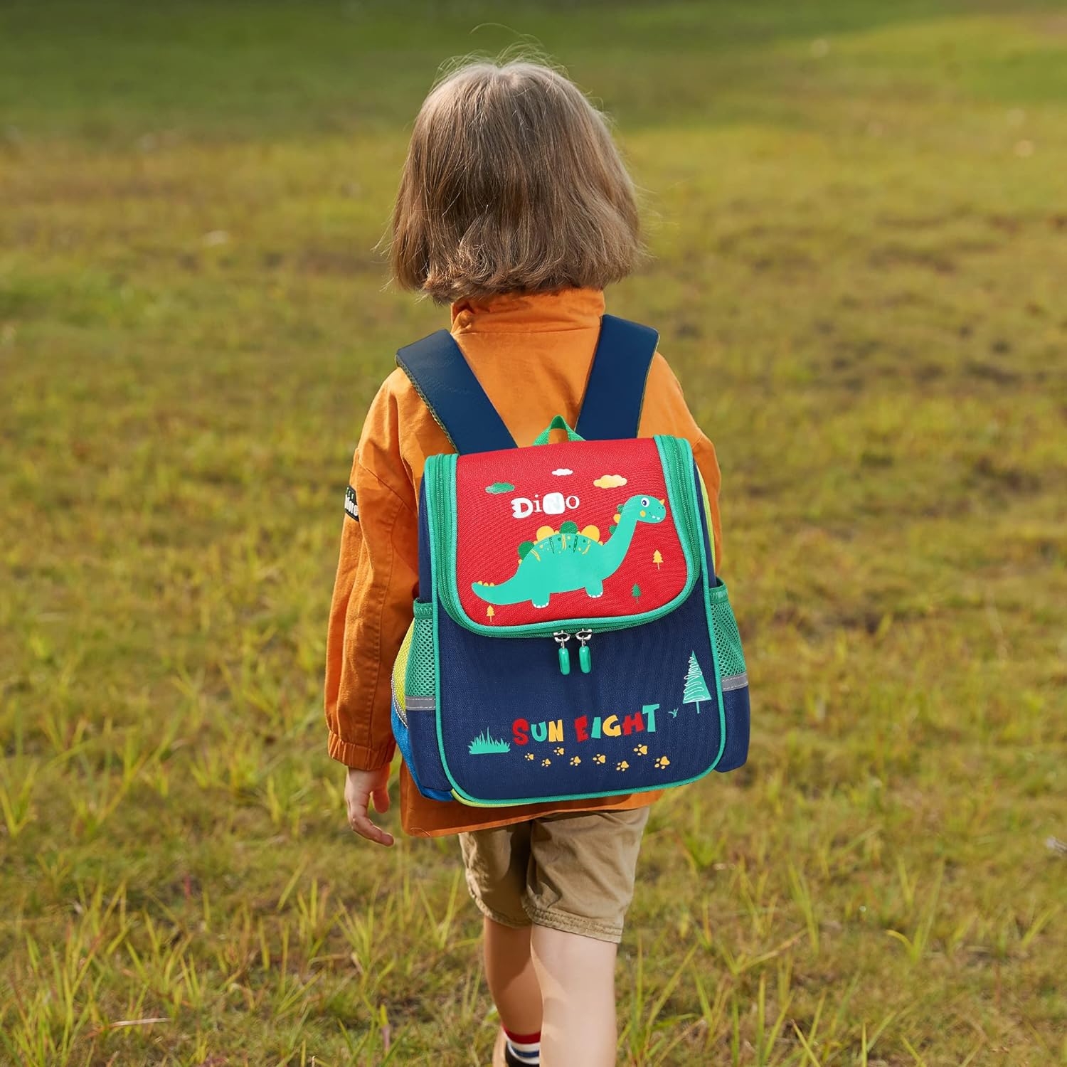Mochila De Dinosaurios Para Jardin De Infantes