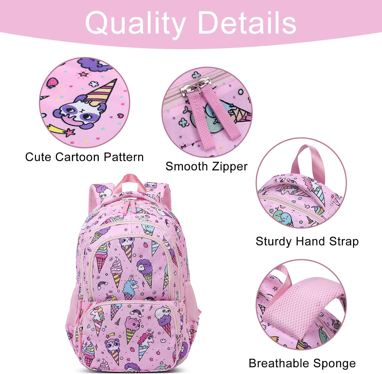 Mochila Infantil Varios Diseños Gran Capacidad