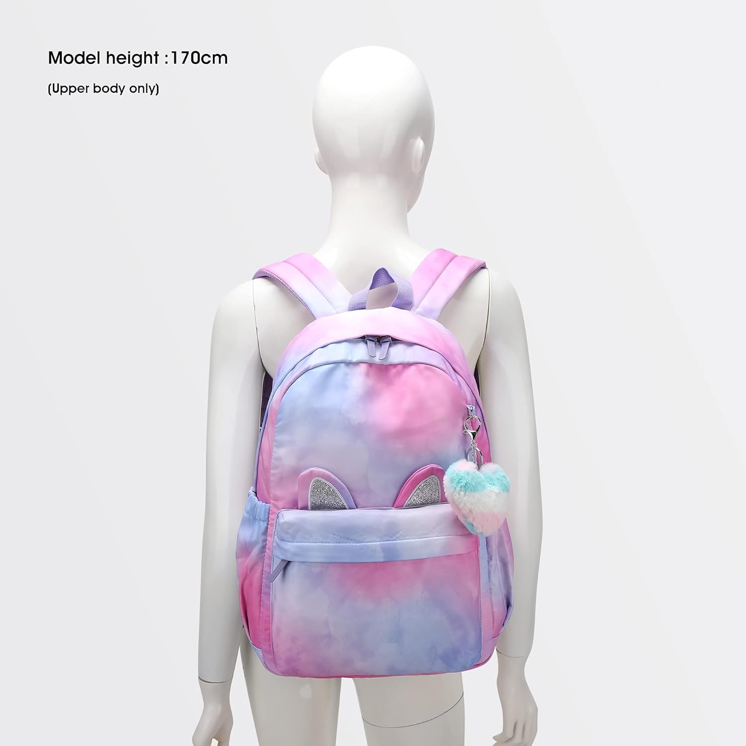 Mochila Escolar Impermeable Orejas De Gato