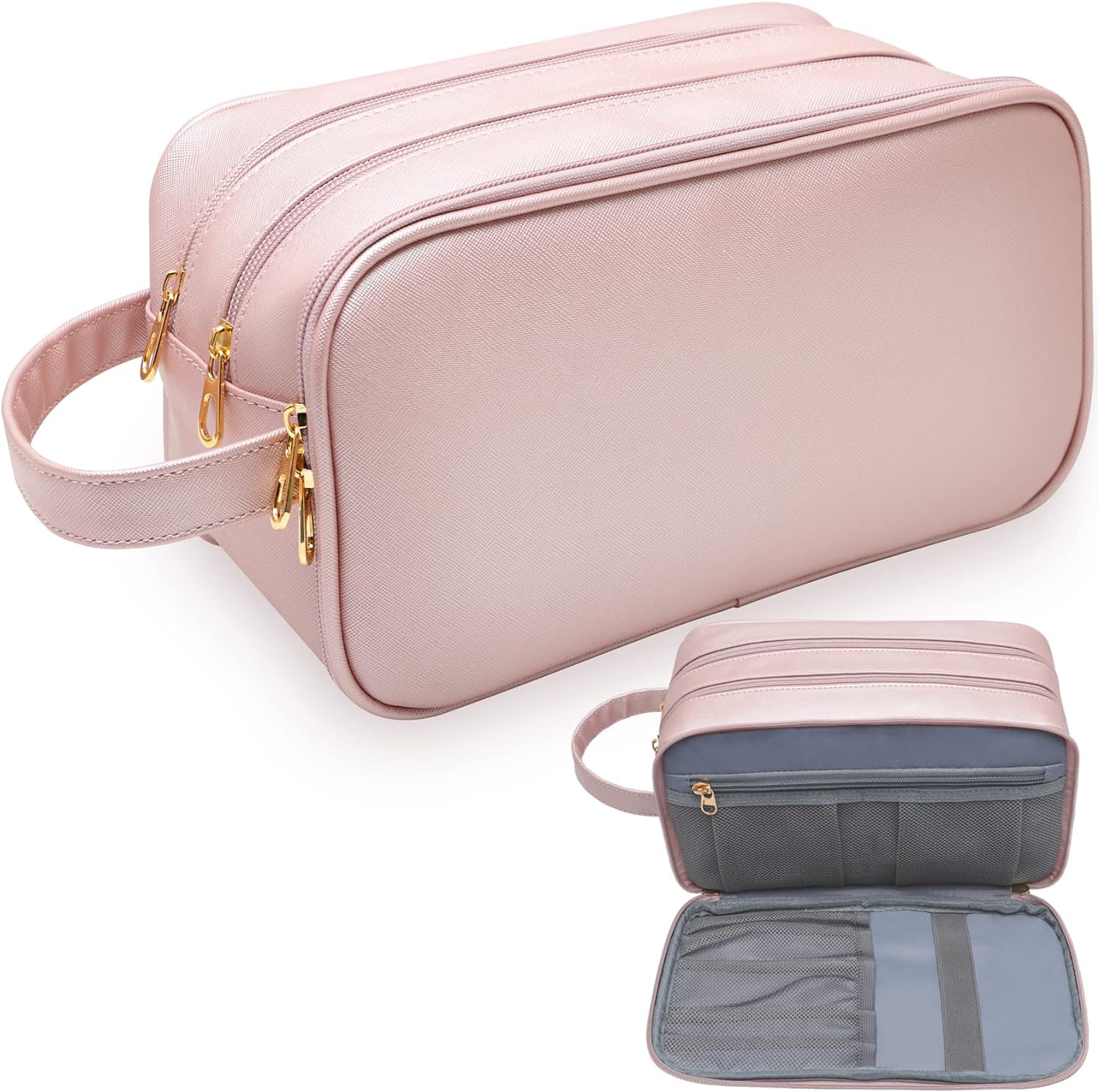 Necessaire  De Maquillaje Grande Resistente Al Agua