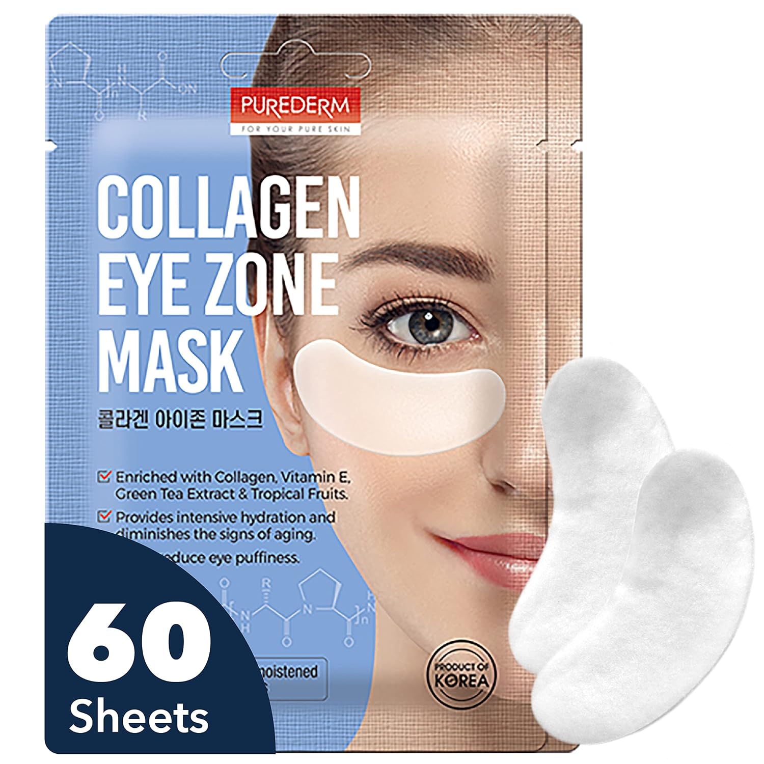 Mascarilla Antiarrugas Zona De Ojos 60 Hojas