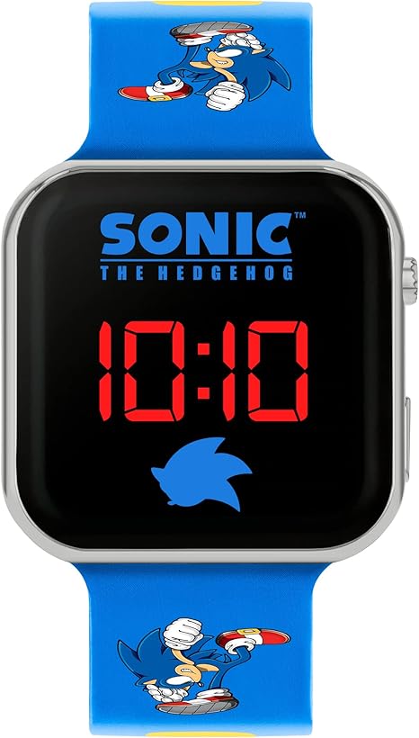 Reloj Sonic Digital Infantil Pantalla Led