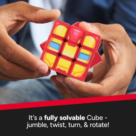 Cubo Rubik's Iron Man Marvel Juguete Antiestrés