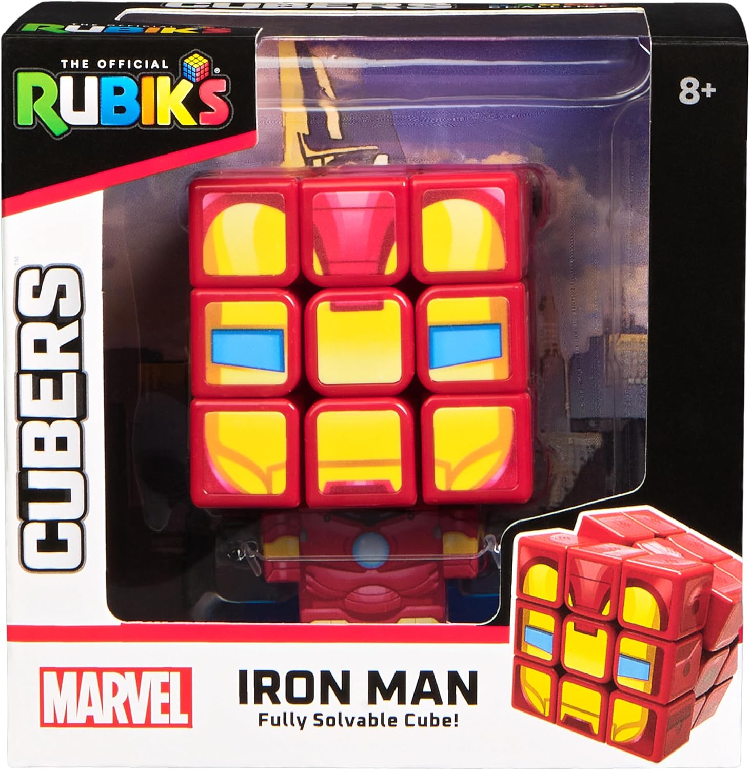 Cubo Rubik's Iron Man Marvel Juguete Antiestrés