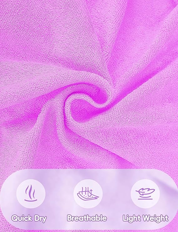 Poncho De Baño Infantil Con Proteccion Uv