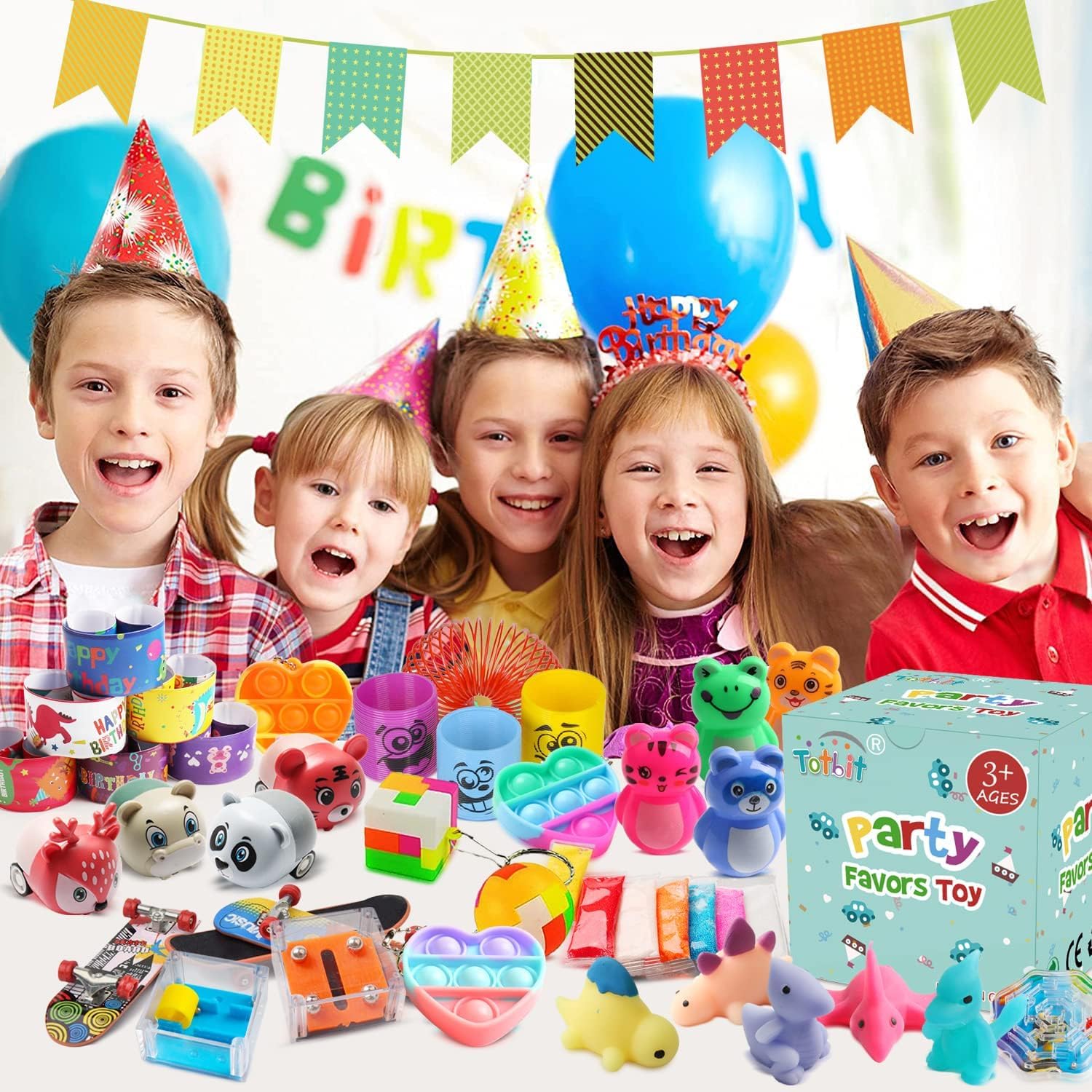 56 Piezas De Sorpresitas Para Cumple Infantil Teletienduay